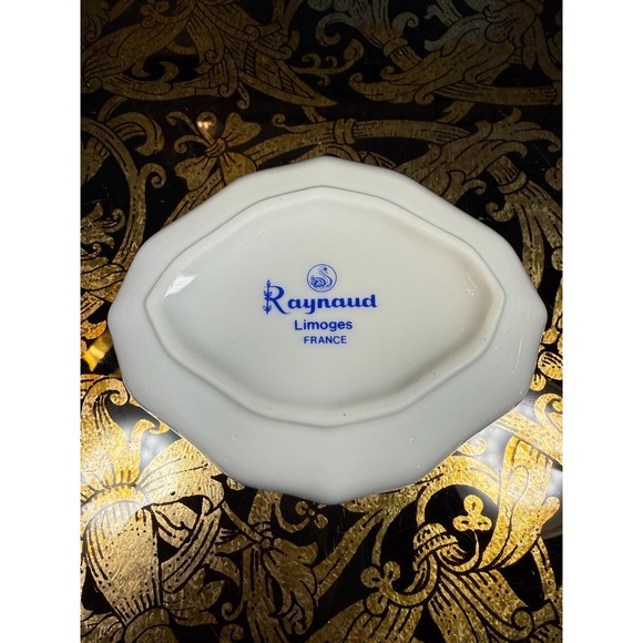 Vintage Raynaud Limoges American Embassy Paris Porcelain Dish - Picture 6 of 13